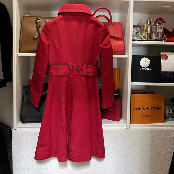 Luxury Soia&Kyo Trench Coat with Large Buttons - Picture 4 of 8